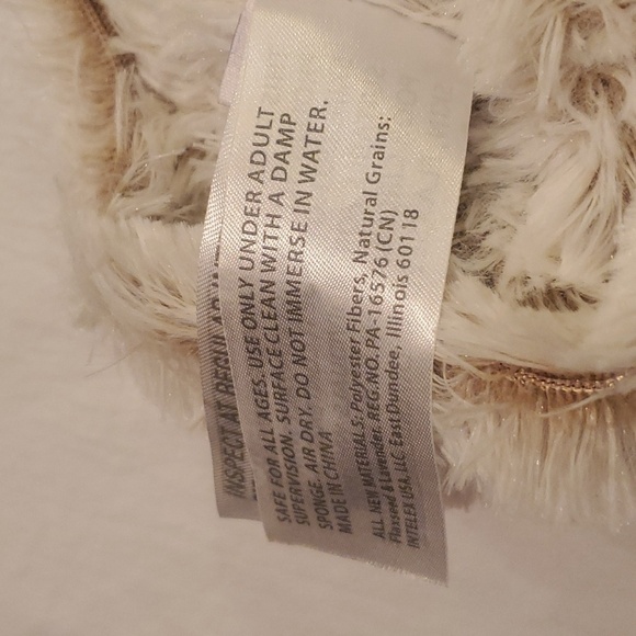 Warmies Marshmallow Brown Microwave-able Sz. 6-10 Boot Slippers - Picture 10 of 16